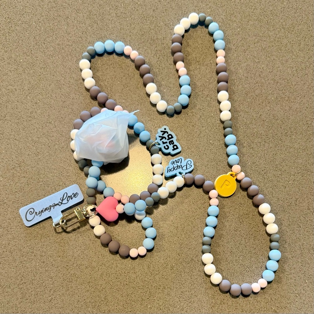 NWOB Crying For Love Phone Charm - Puppy Love